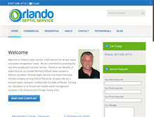 Tablet Screenshot of orlandosepticservice.com